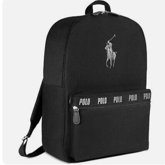 Polo by Ralph Lauren Bags Nwt Polo Ralph Lauren Canvas Black Mens Backpack Poshmark